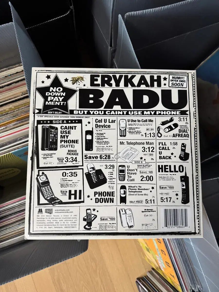 R&B レアクラス Erykah Badu エリカ バドゥ LP 【公式通販】