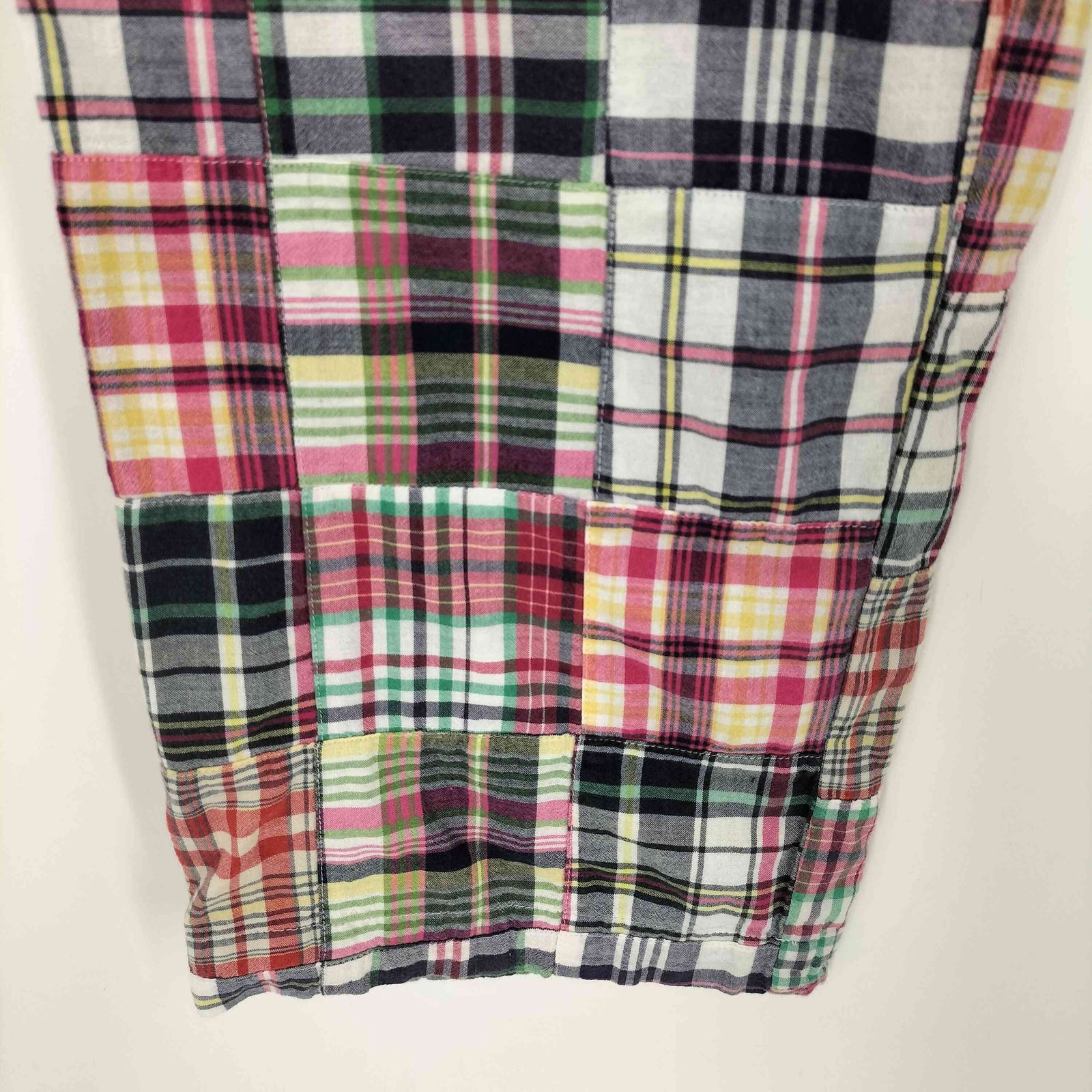 ジェイクルー J.CREW パッチワークチェックパンツ メンズ 36/30 - メルカリ