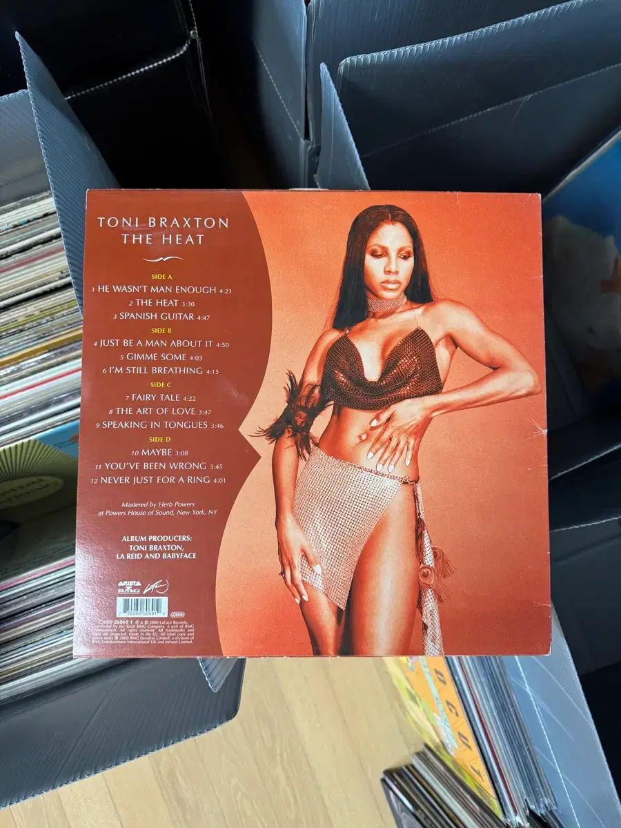 R-B クラス Toni Braxton トニー ブラクストン The Heat LP