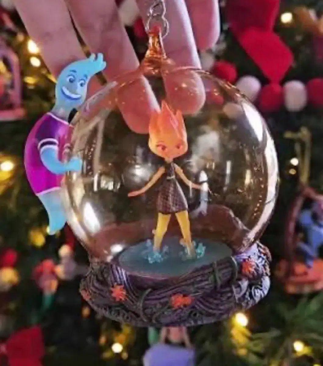 ディズニー マイエレメント ドーム オーナメント フィギュア