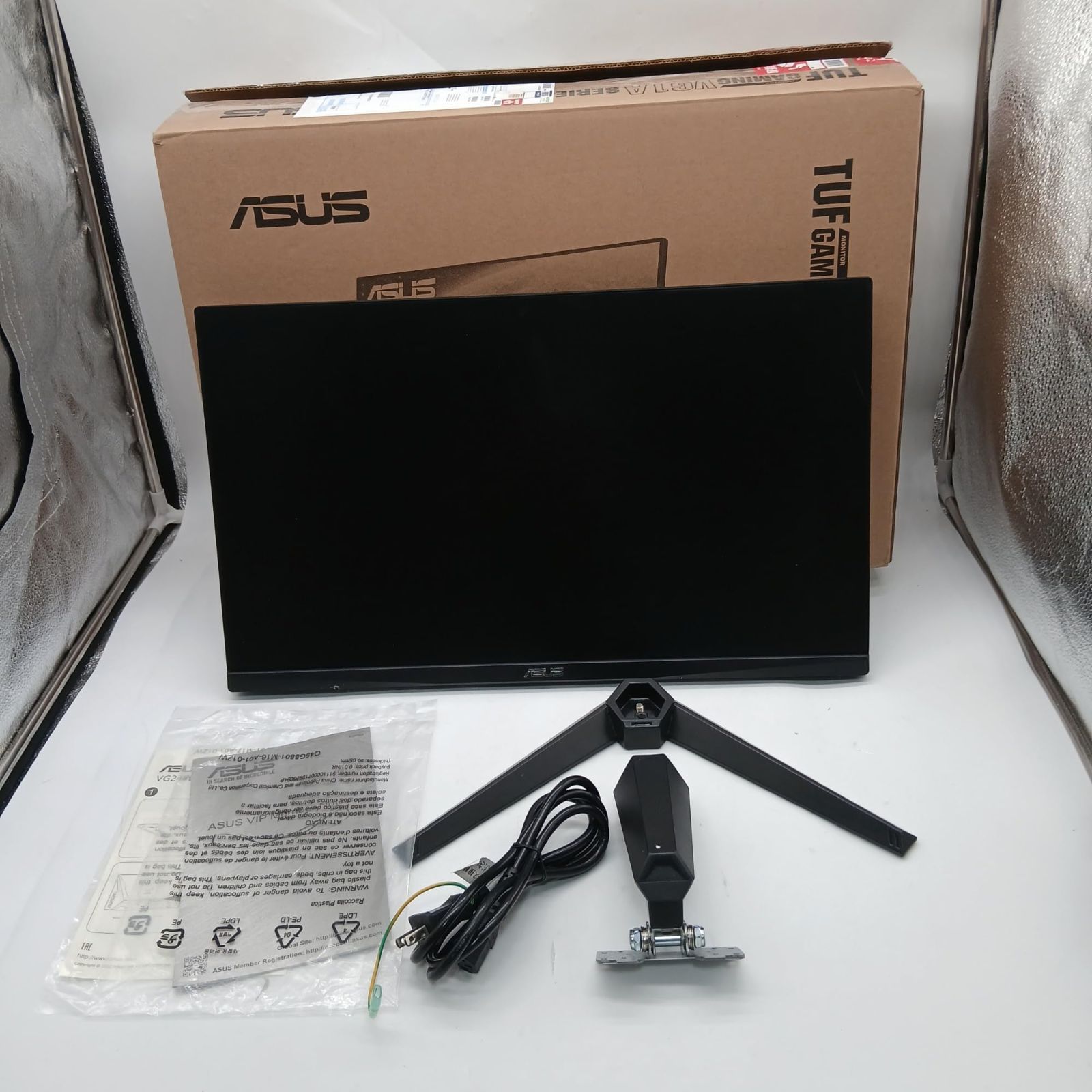 No 4545 ASUS ゲーミングモニター TUF Gaming 23 8インチ 270 Hz Fast IPS フルHD 1 ms 99 sRGB FreeSync Premium HDMIx 2 DisplayPort