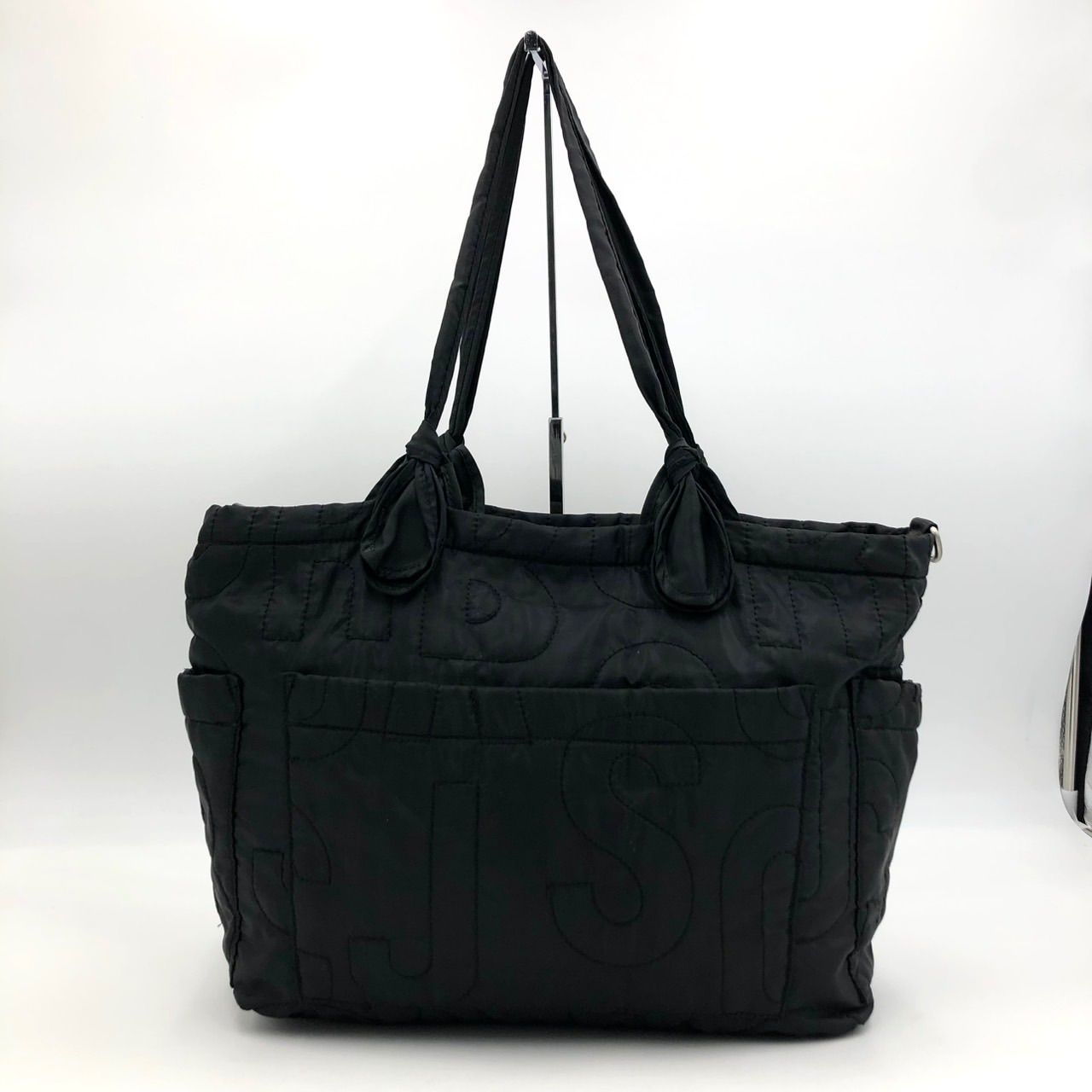 マークバイマークジェイコブス トートバッグ キルティング 黒 ブラック