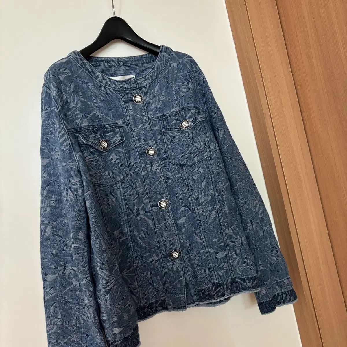 ギビー ボヘミアン 21年 デニムジャケット エスニック ヒッピー ホシ シック タイムマイン