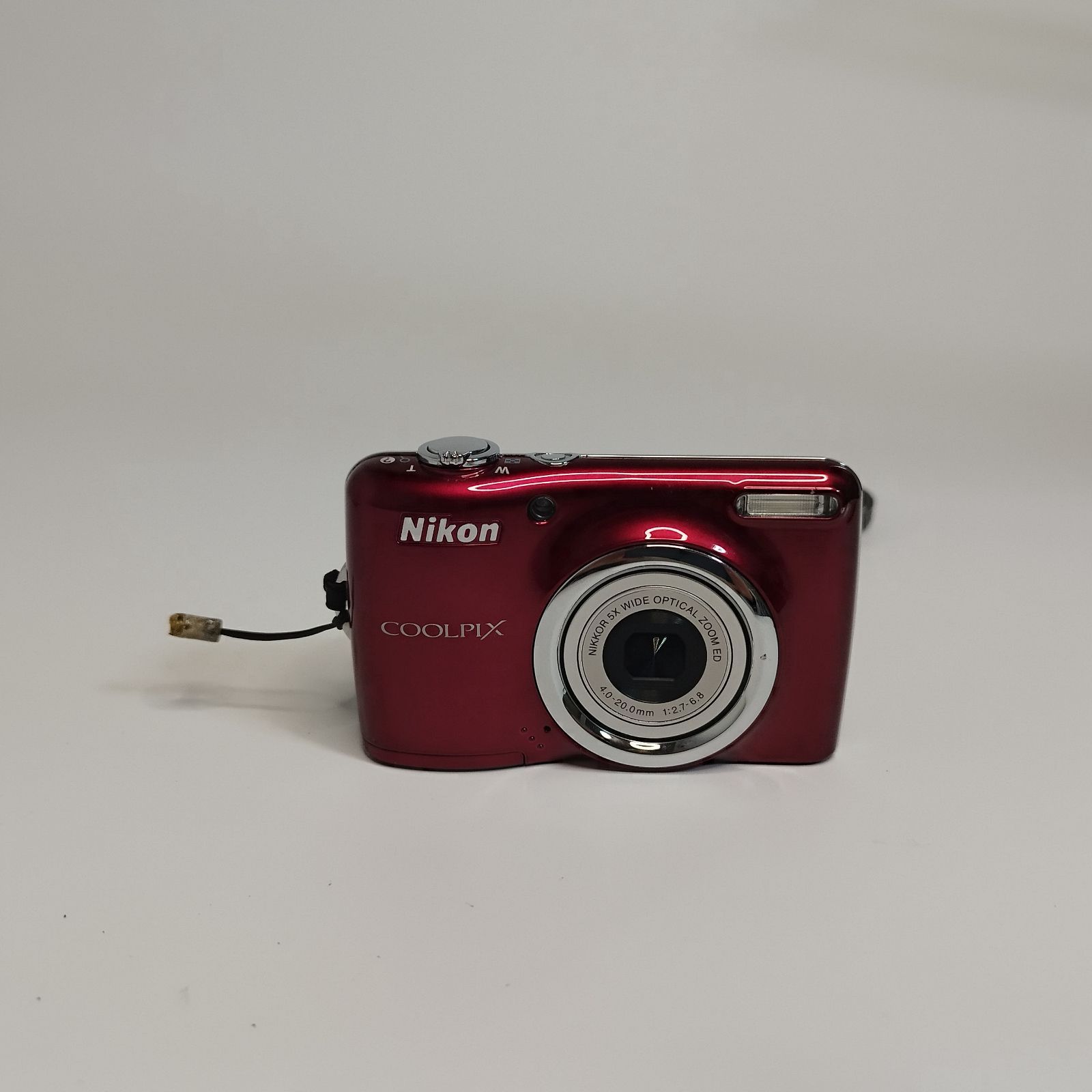 Nikon COOLPIX L23 ワインレッド ジャンク 電源入らず 単三電池式