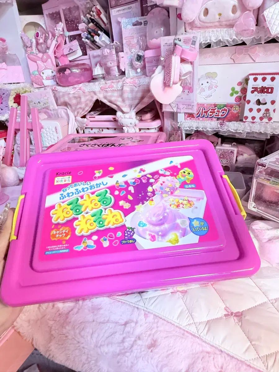 ネルネルネ 日本お菓子ボックス コンテナ ねるねるねるね お菓子