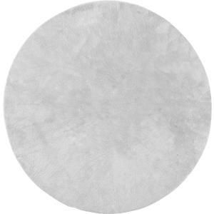 AZUMAYA 東谷 ラグ 丸 直径150 cm グレー RG-29 2174168