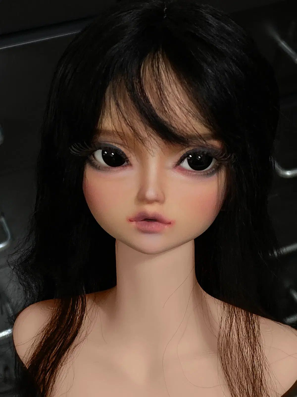 球体関節人形 SD ヘッド タン スキン LITTLEMONICA サルビア