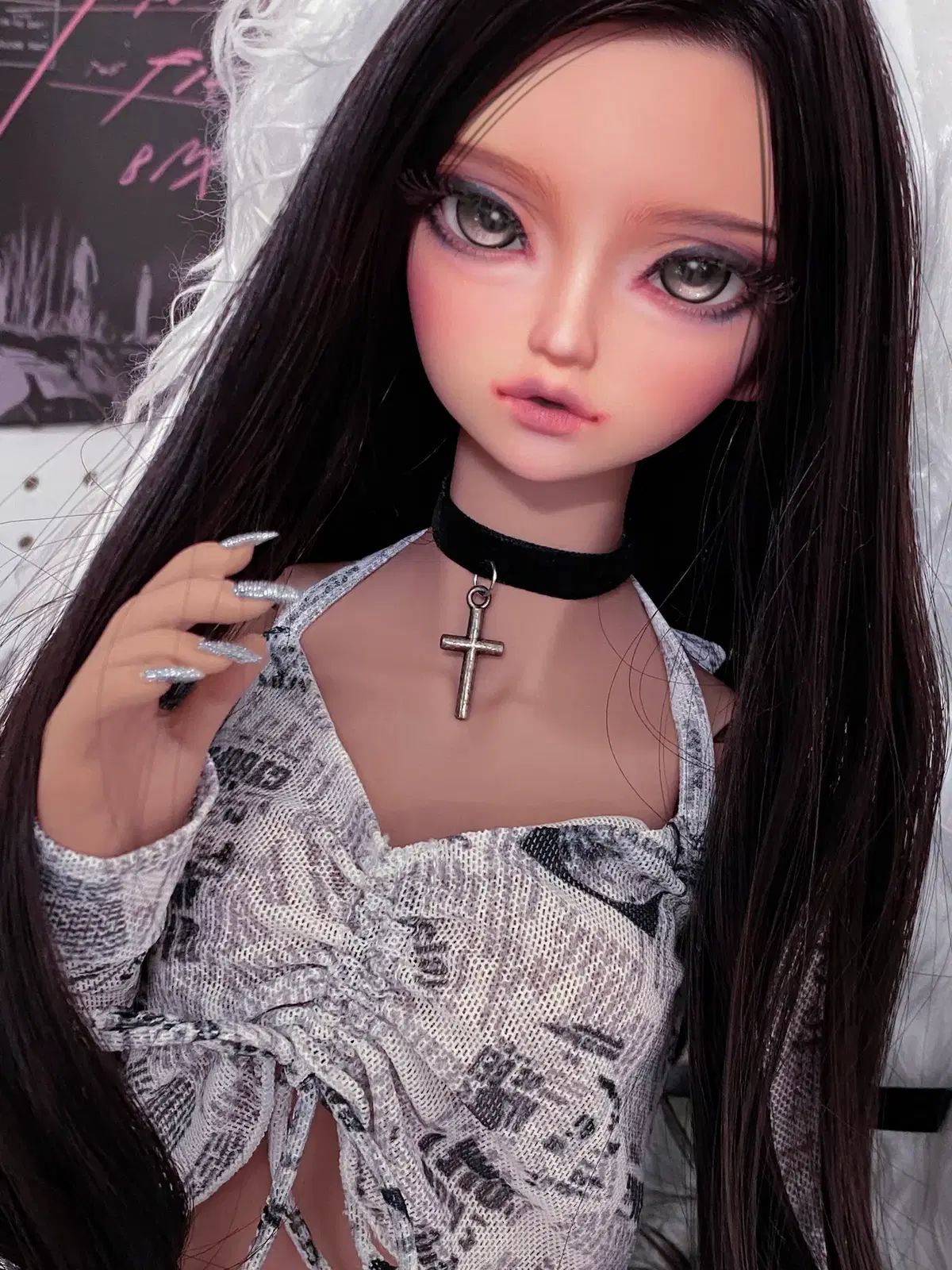  球体関節人形 SD ヘッド タン スキン LITTLEMONICA サルビア その他 フィギュア