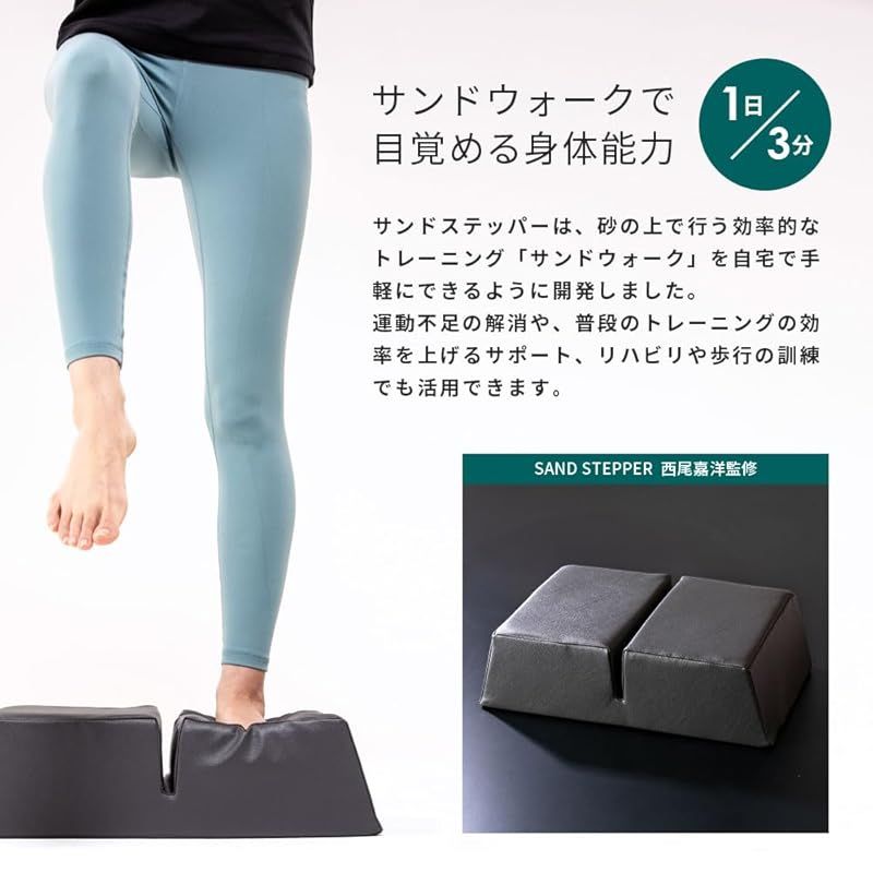 SANDSTEPPER【サンドステッパー】ステッパー 静音 軽量 コンパクト 座って 筋トレ ダイエット器具 健康器具 踏み台昇降 足踏み 歩行 砂 日本製 1 静音 SANDSTEPPERサンドステッパーステッパー : 美品サンドステッパー 軽量 SANDSTEPPER