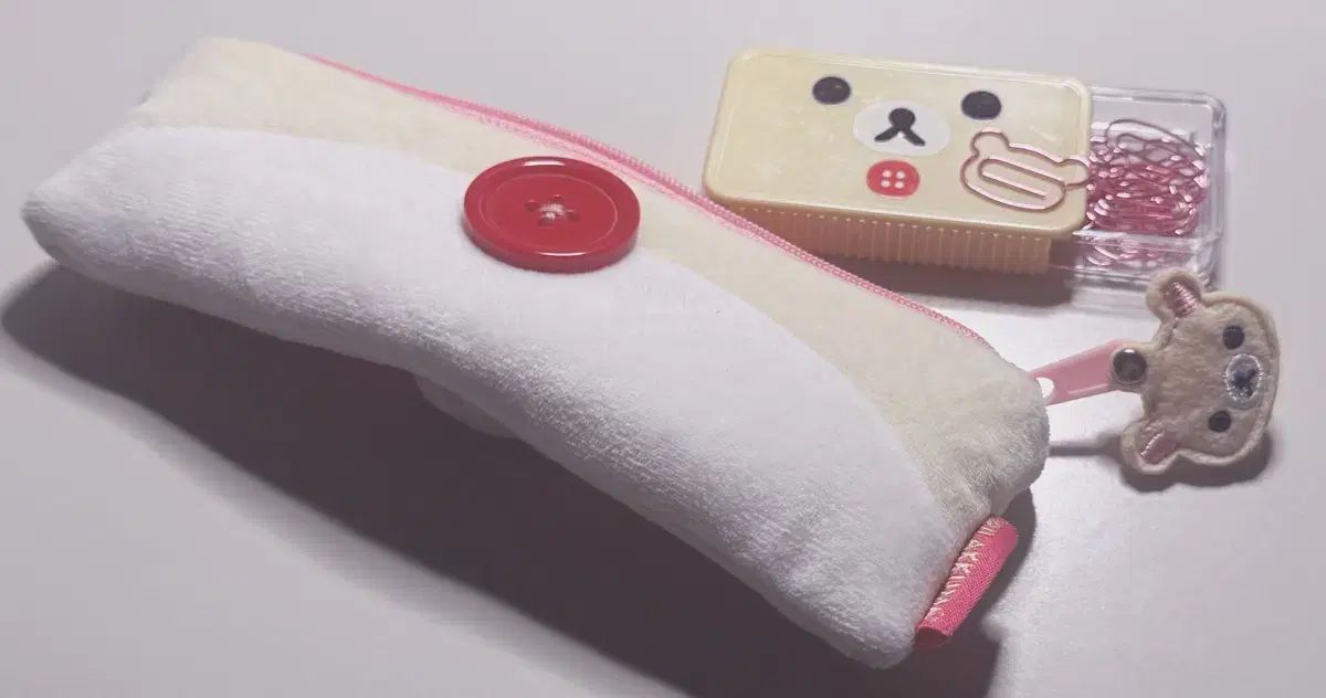 コリラックマ 筆箱 クリップ セット