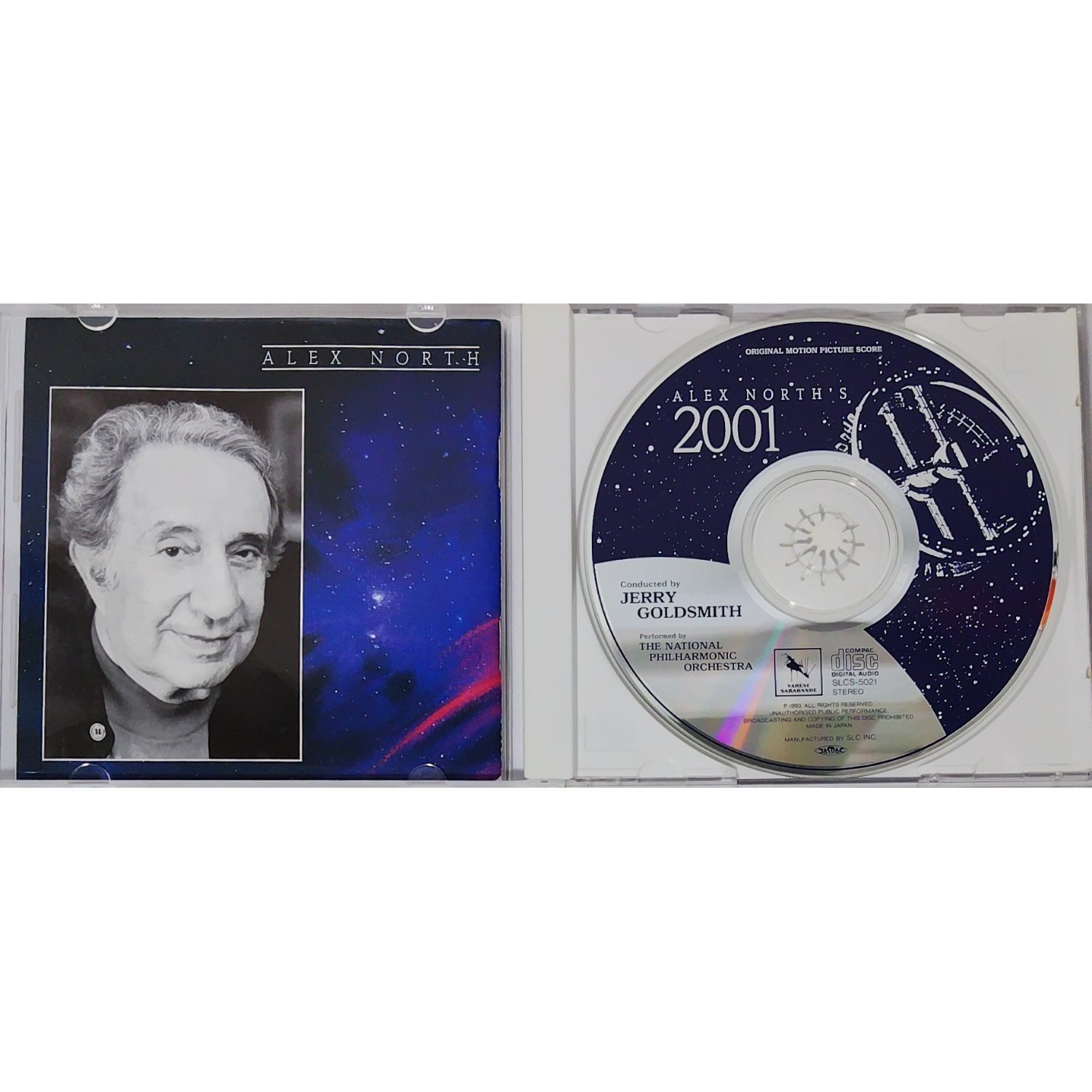 ★新品未開封★　2001年宇宙の旅　アレックス・ノースの未使用スコアCD 送料無料】 2001年 デストロイド・バージョン オリジナル・サウンド