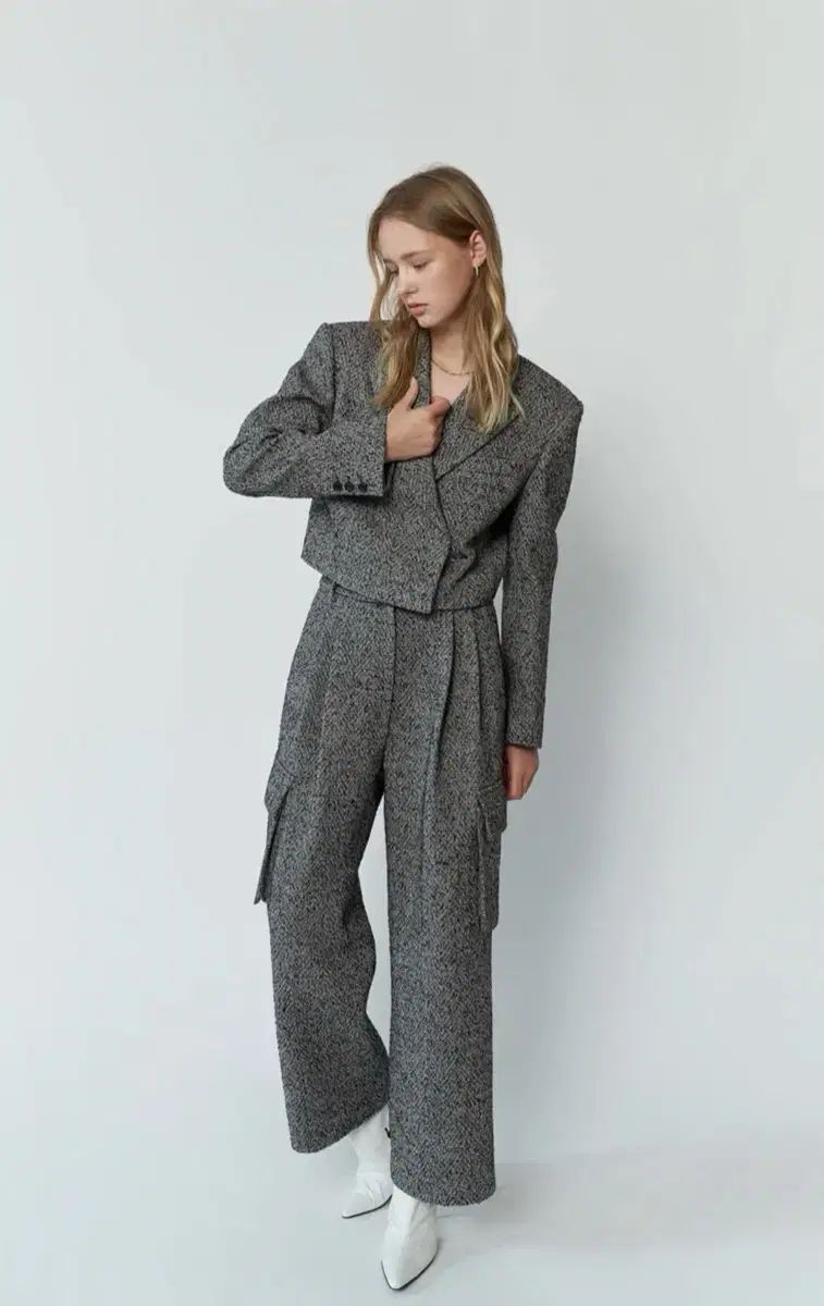 クロップド ジャケット