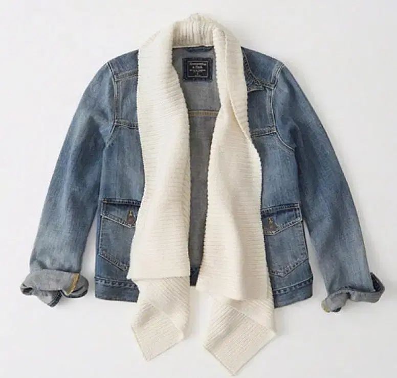 アバクロンビー ニット デニムジャケット S サイズ