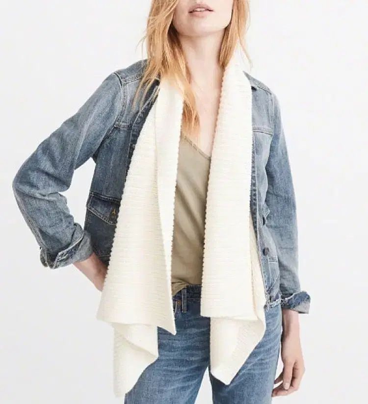 アバクロンビー ニット デニムジャケット S サイズ