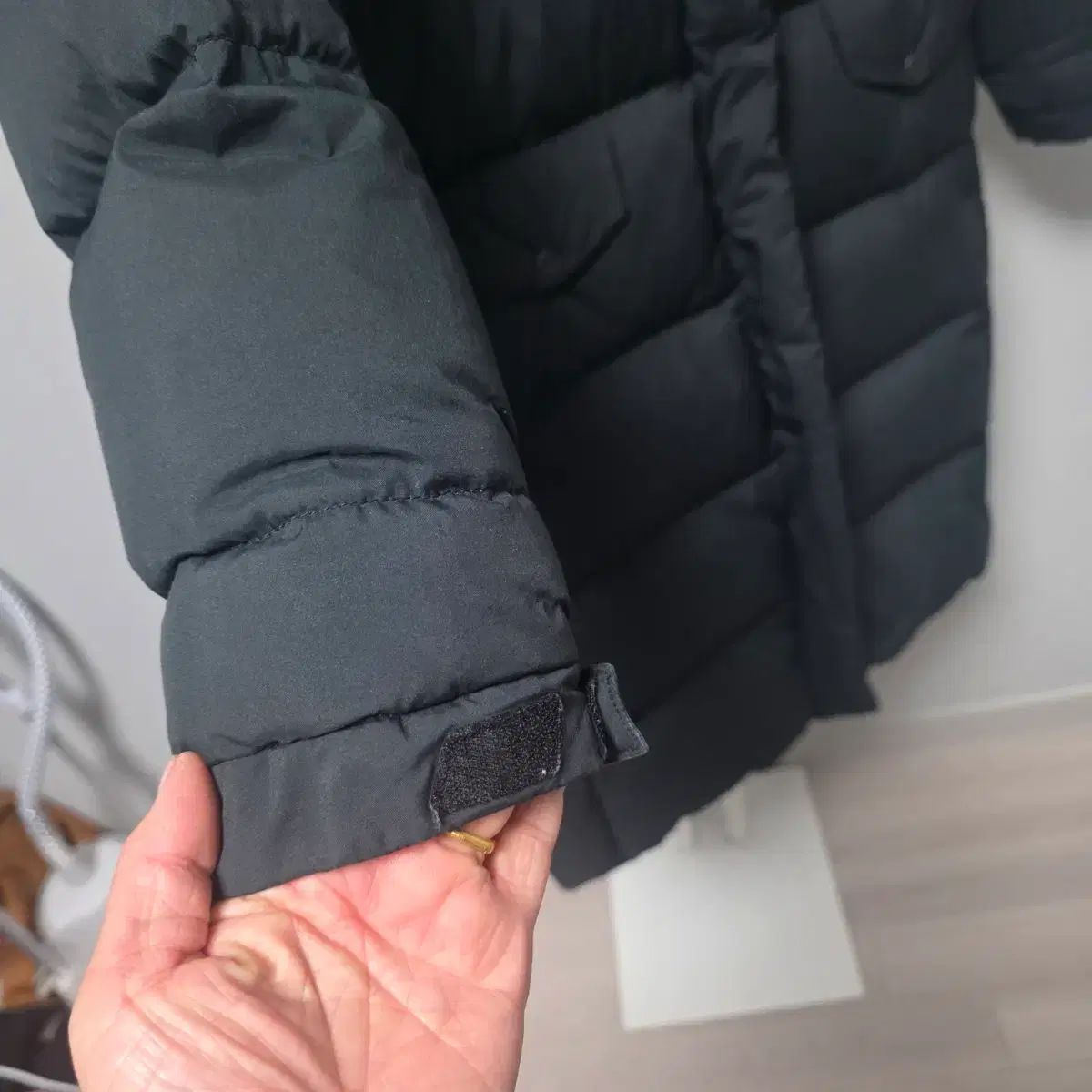 ダウンジャケット ロング丈