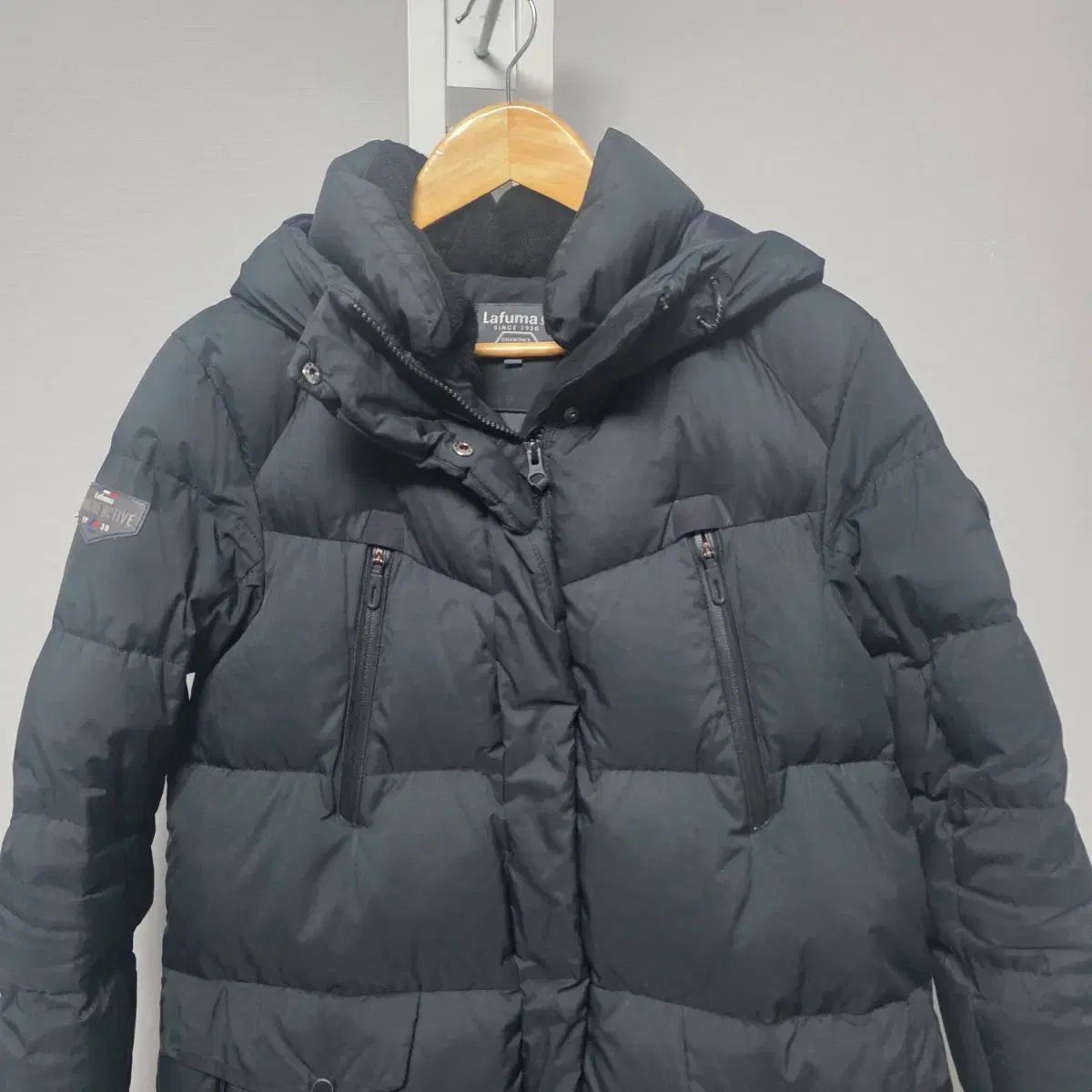 ラフマ ダウンジャケット ロング丈 レディース