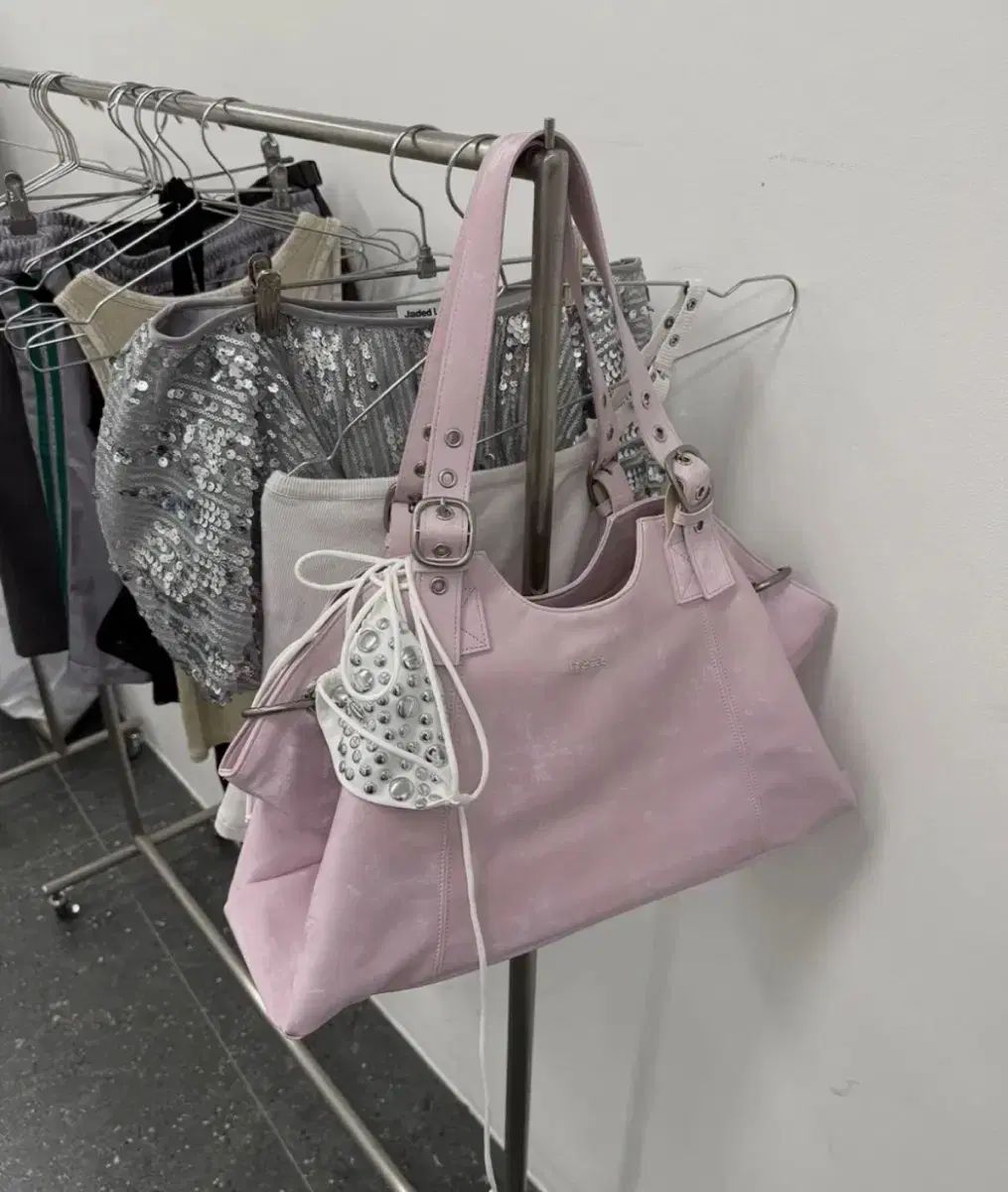 ヒエタ hieta ベキバッグ パウダー ピンク