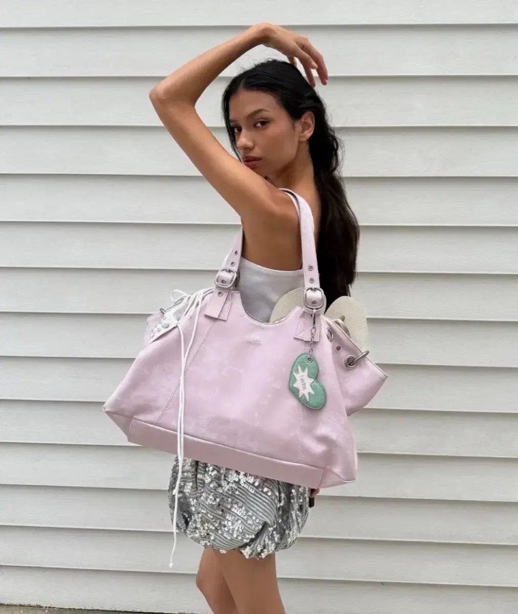 ヒエタ hieta ベキバッグ パウダー ピンク