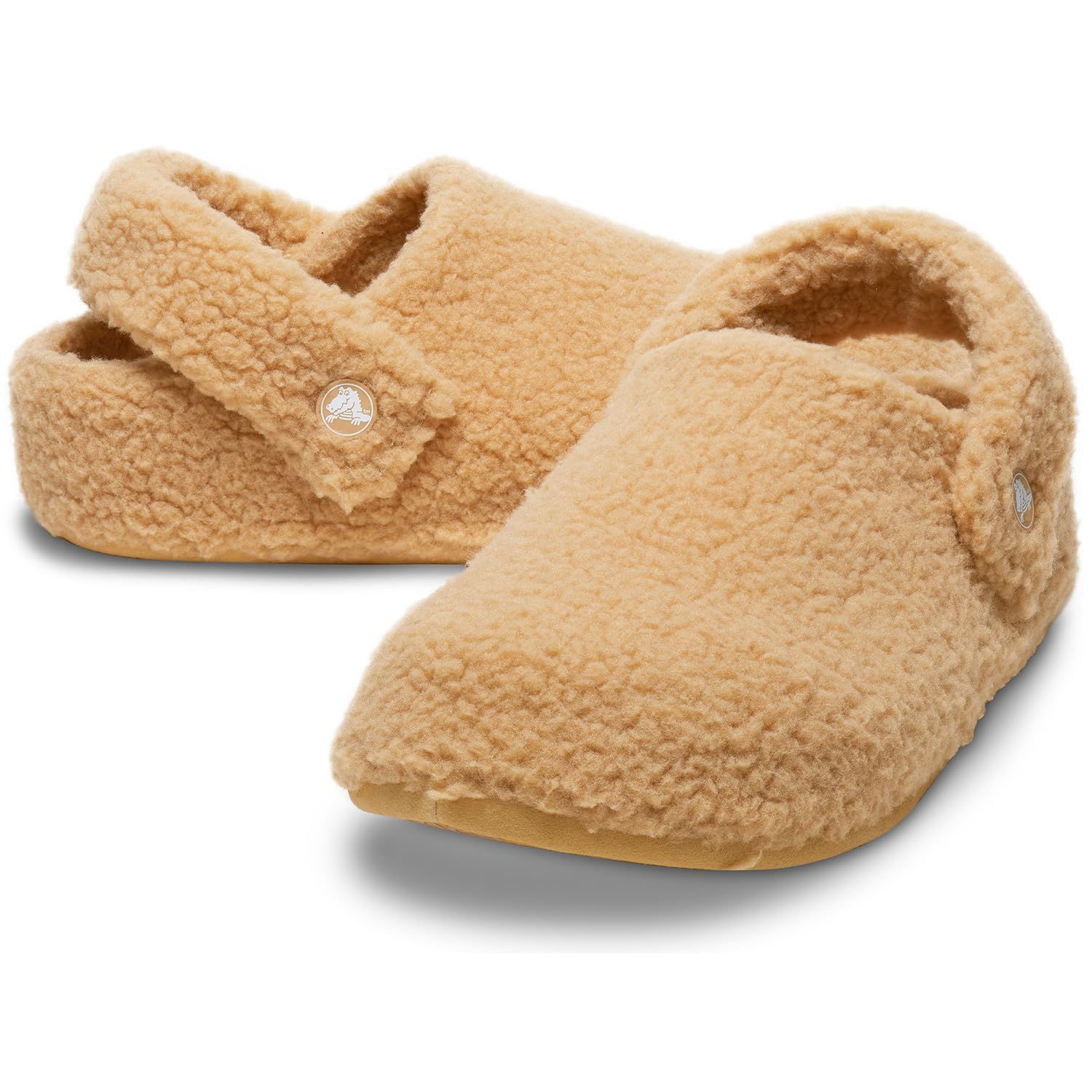  Crocs スリッパ Classic Cozzzy Slipper 小麦 9 Women 7 Men ウート 25.0 cm 下駄 和装履物