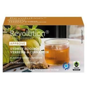 ノンカフェイン ハーブティー レボリューション ルイボス レモンバーベナ＆シナモン 2019415 入数 6