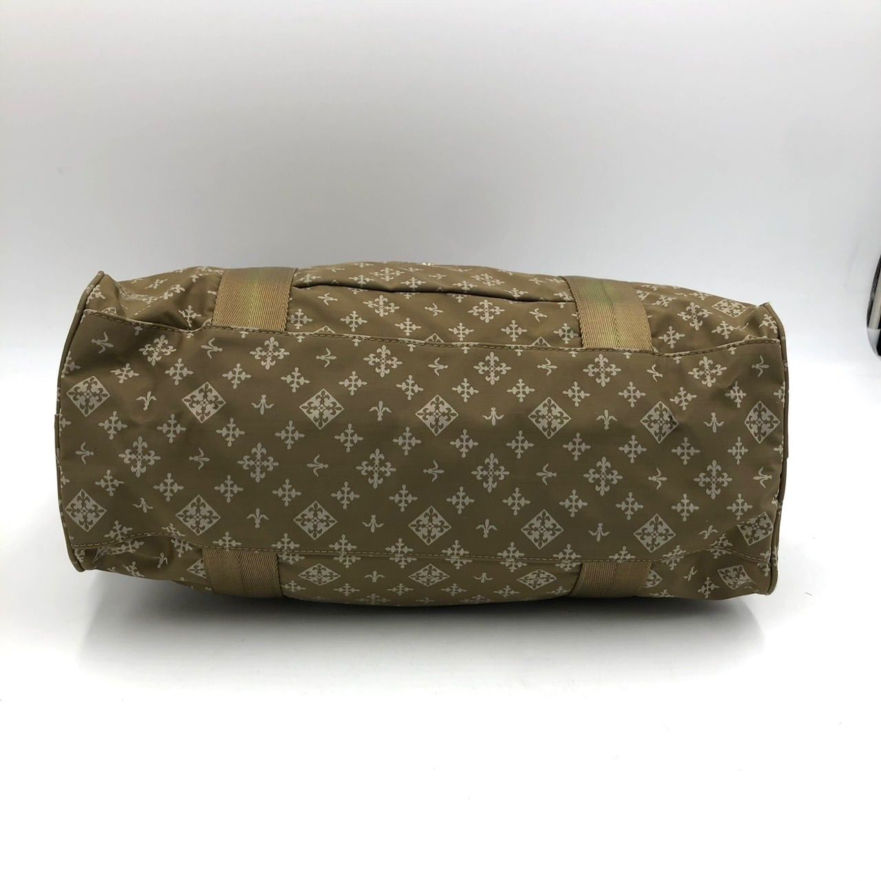 美品】russet ラシット モノグラム 2way トートバッグ ショルダー 茶系 