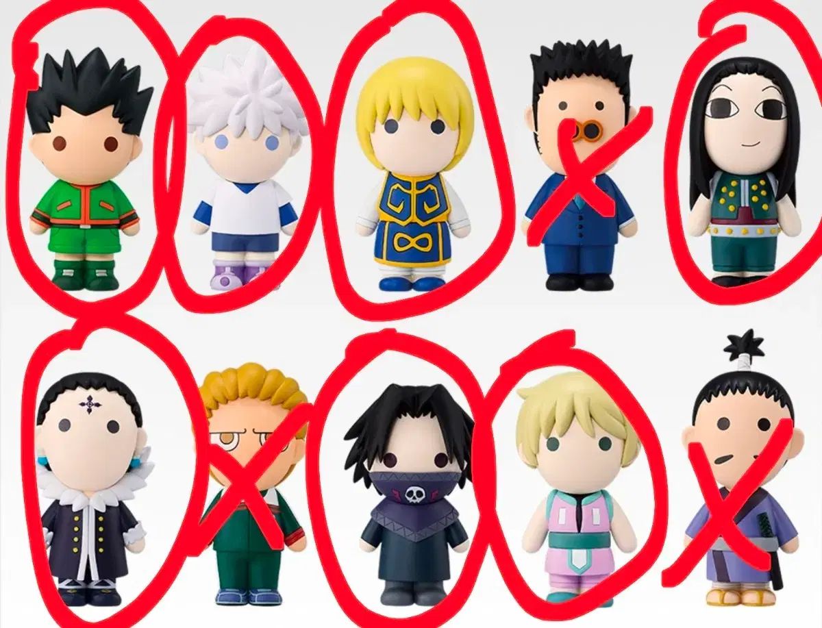 HUNTER×HUNTER ヒソカのおもちゃ箱 ソフビBIGフィギュア ライセンス セット