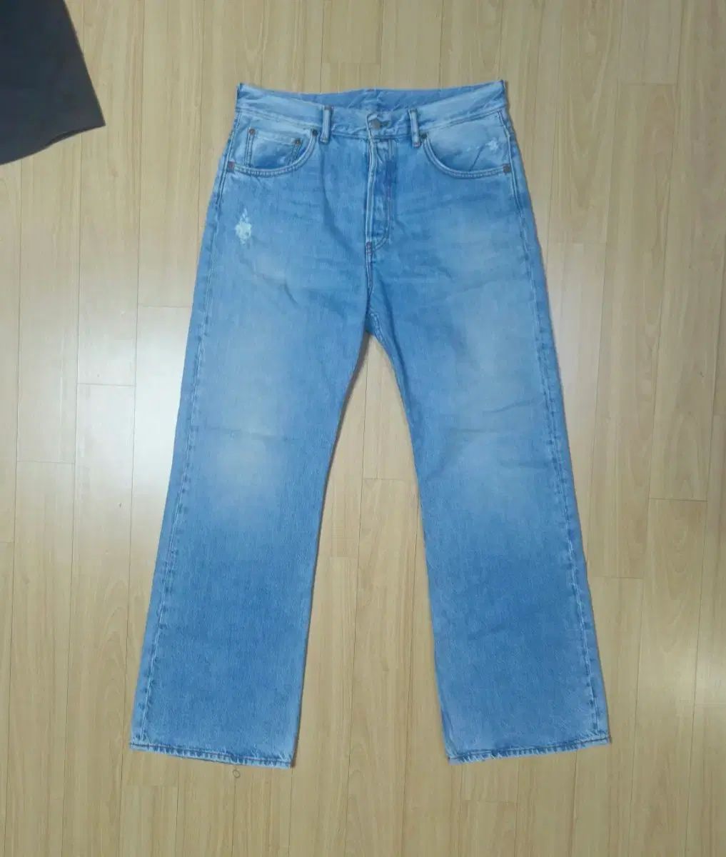 Acne Studios アクネストゥディオズ 2021 M ルーズフィット ライト ブルー ヴィンテージ 32