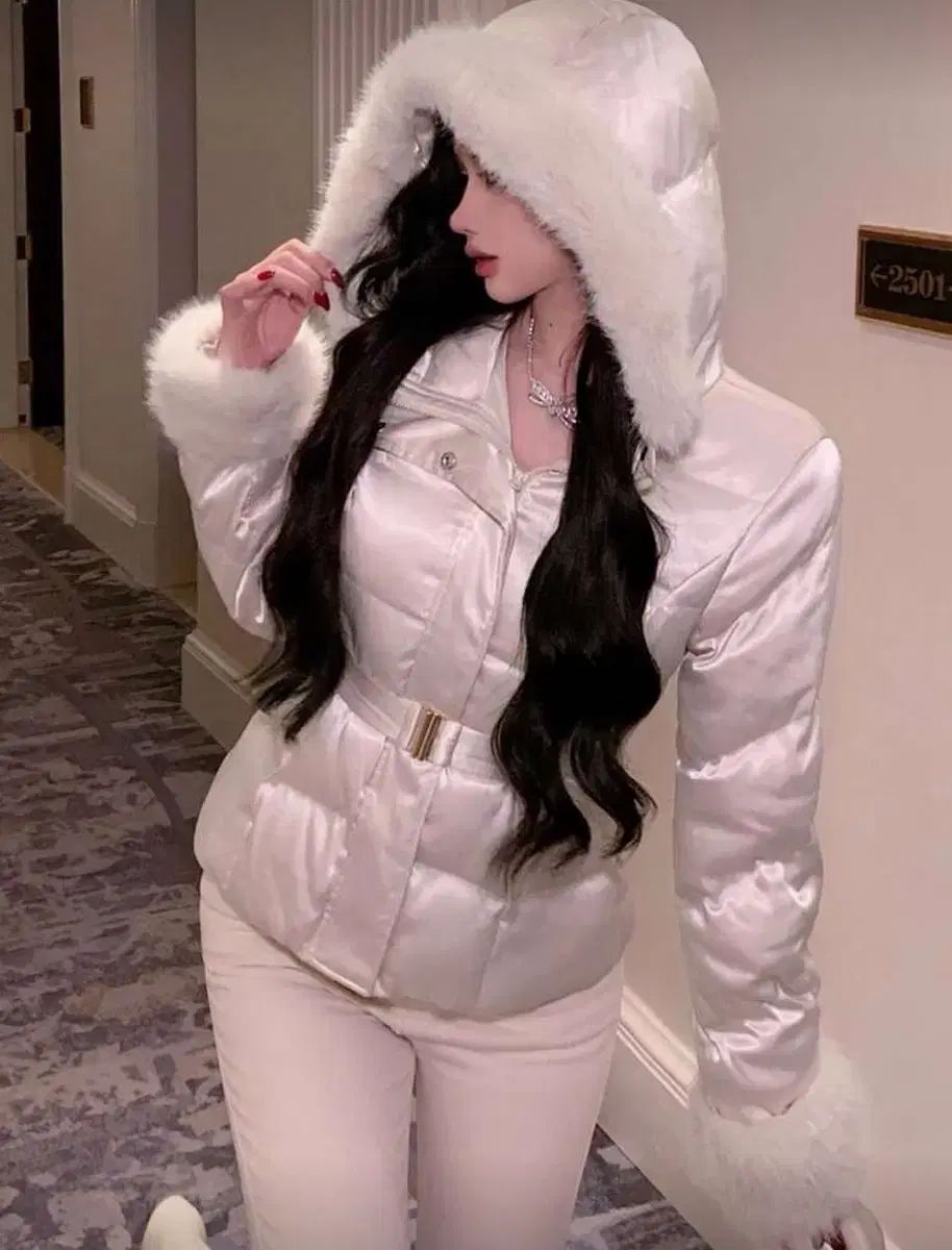  いちごミルク ライトピンク ファー ダウン ベルト セット ダウンジャケット ジャケット アウター