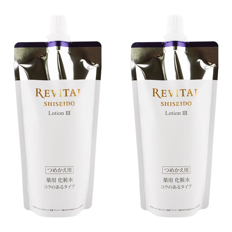 2個セット]REVITAL リバイタル ローション III 詰替え 150mL コクの