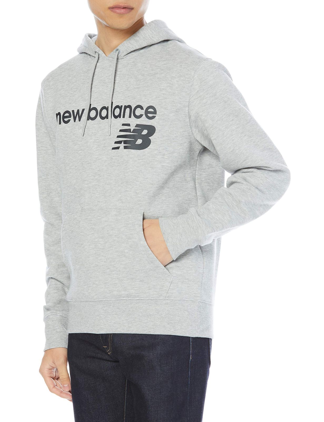 ニュー ンス Core フリースフーディ MT 03910 スウェット スエット 裏起毛 パーカー メンズ アスレチックグレー AG L