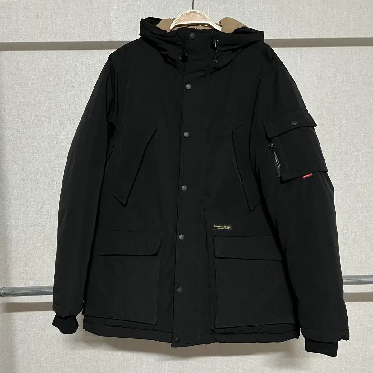 COVERNAT MUSINSA公式 | RDS カレッジボリュームフードパーカーダウン 