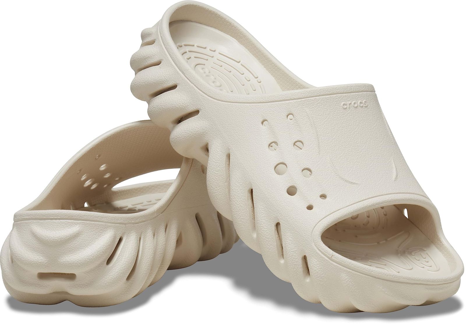 Crocs クロックス 男女兼用 大人用 Echo Clogs Stucco 13 Women 11 Men