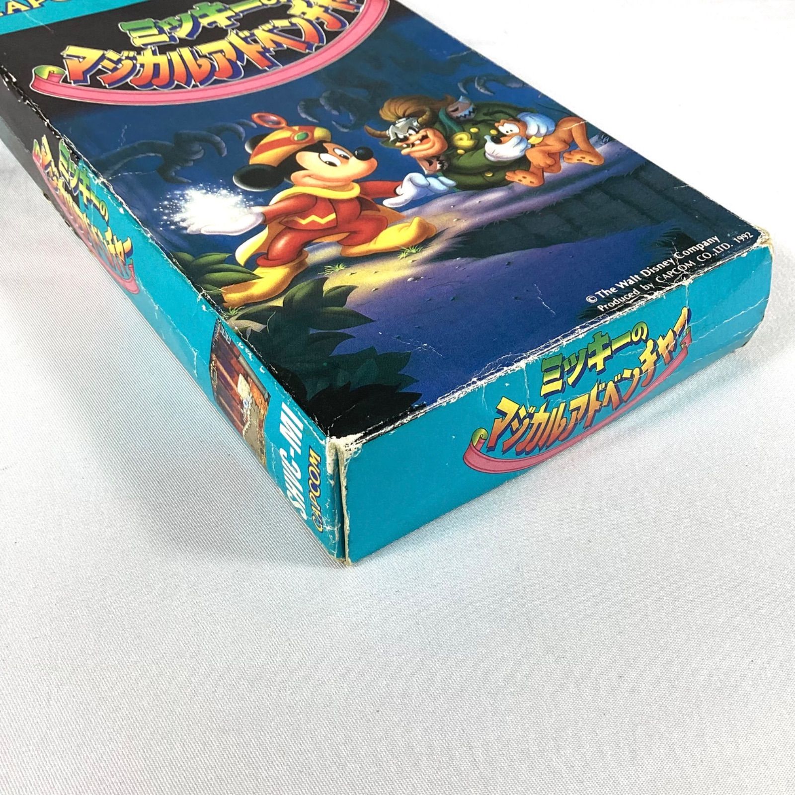 スーパーファミコン ミッキーのマジカルアドベンチャー SFC ソフト 箱