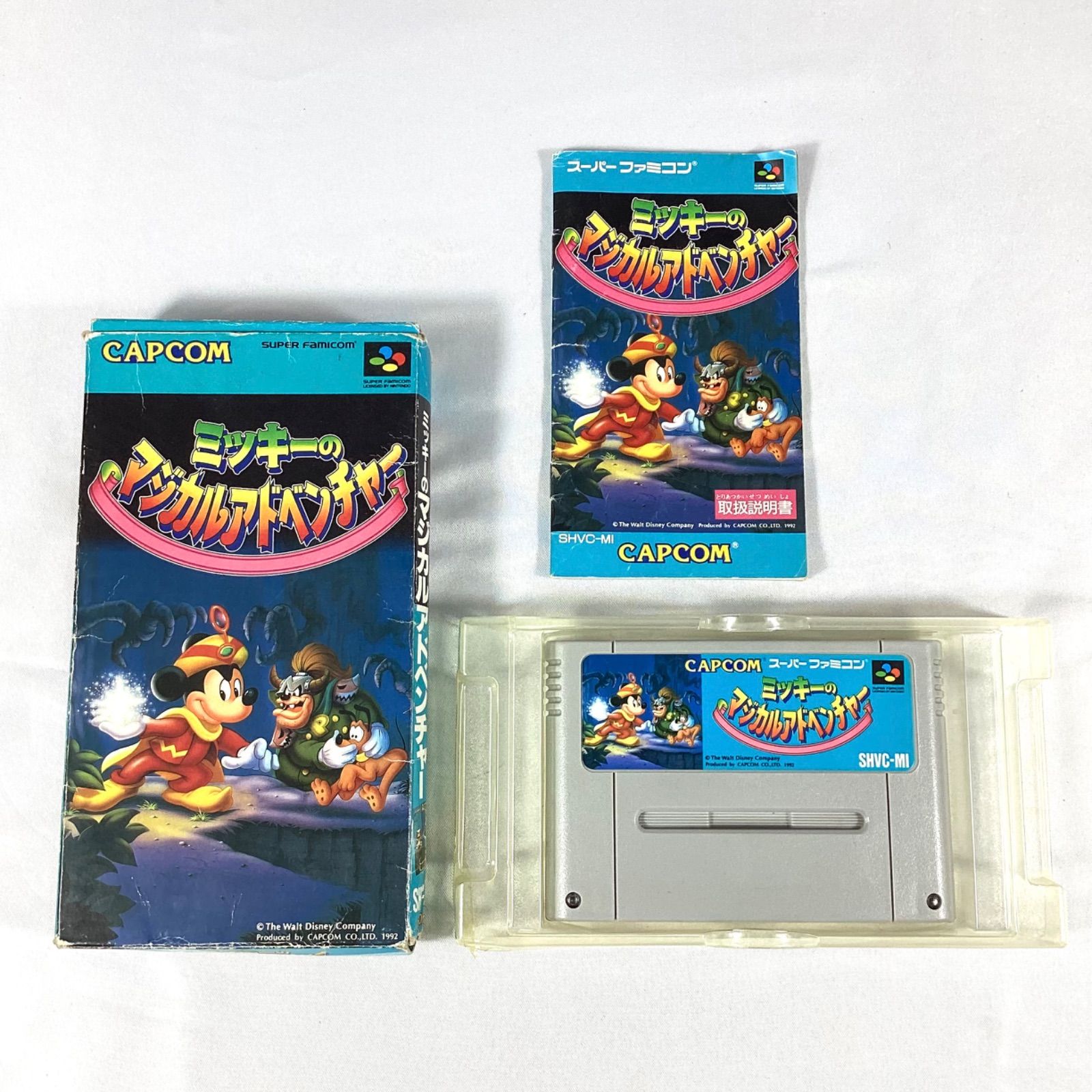 スーパーファミコン ミッキーのマジカルアドベンチャー SFC ソフト 箱