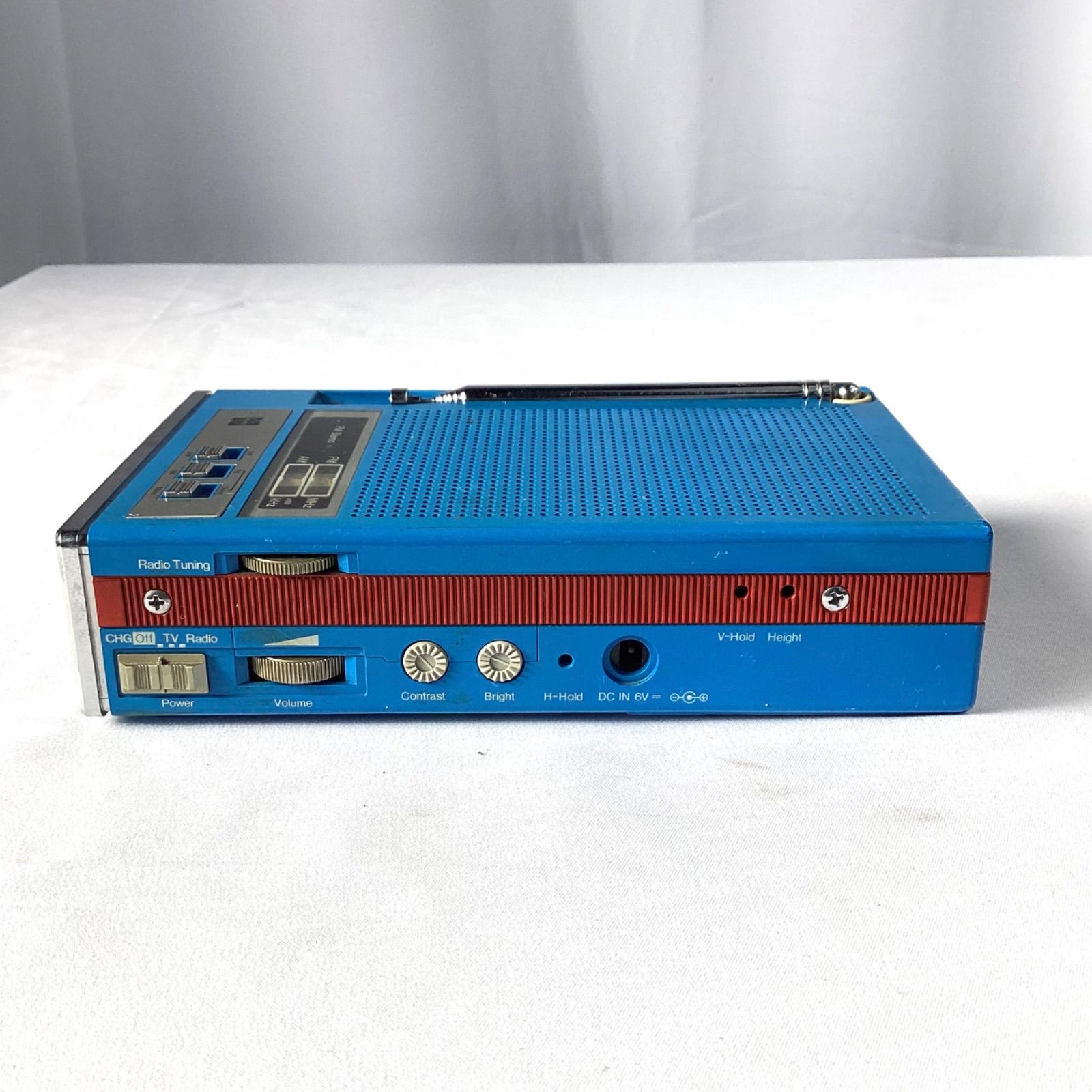 National TR-1020 小型ブラウン管テレビ マイクロテレビ ラジオ 昭和