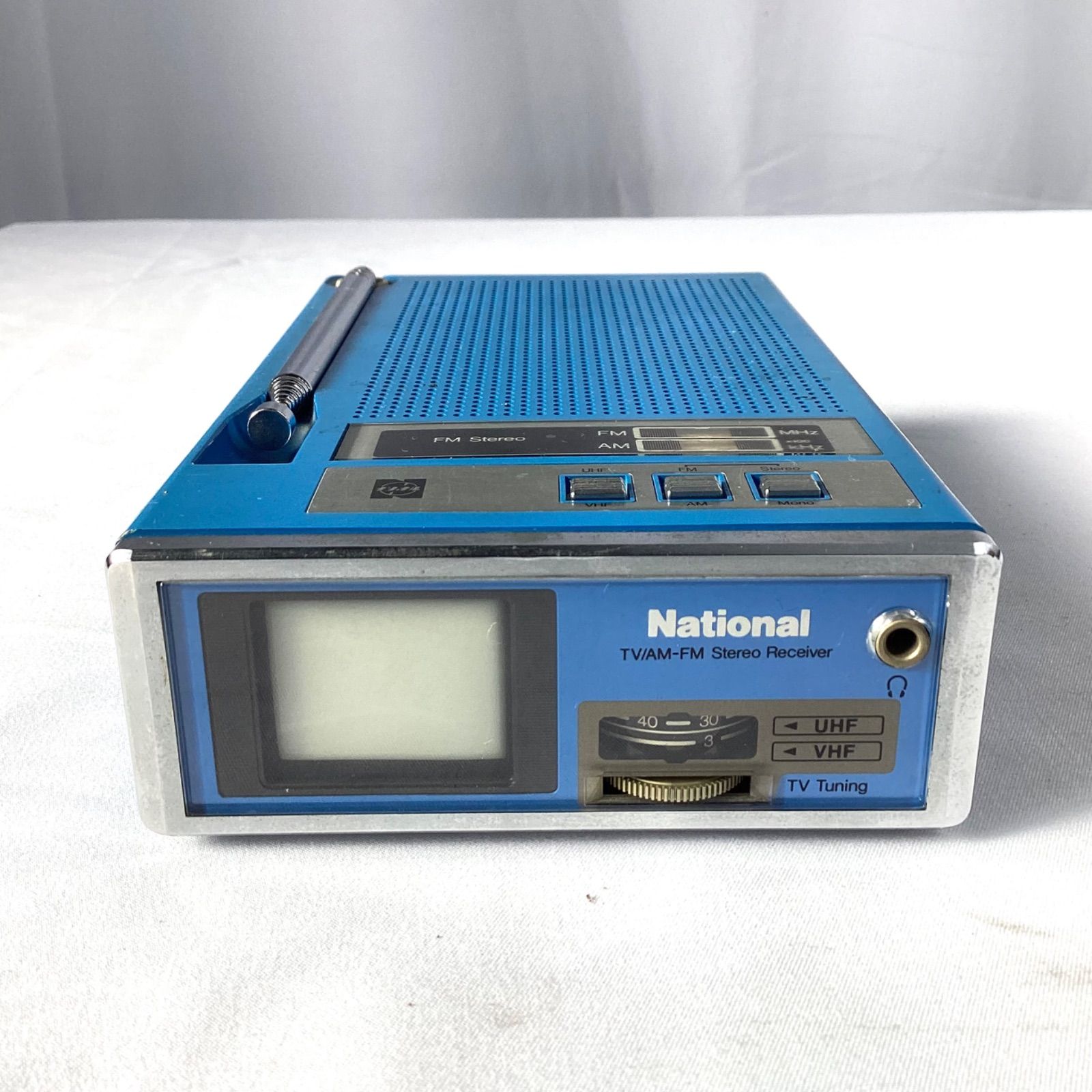 小型ブラウン管テレビTV. AM/FM　TR-1020　ナショナル National TR-1020 小型ブラウン管テレビ マイクロテレビ ラジオ 昭和