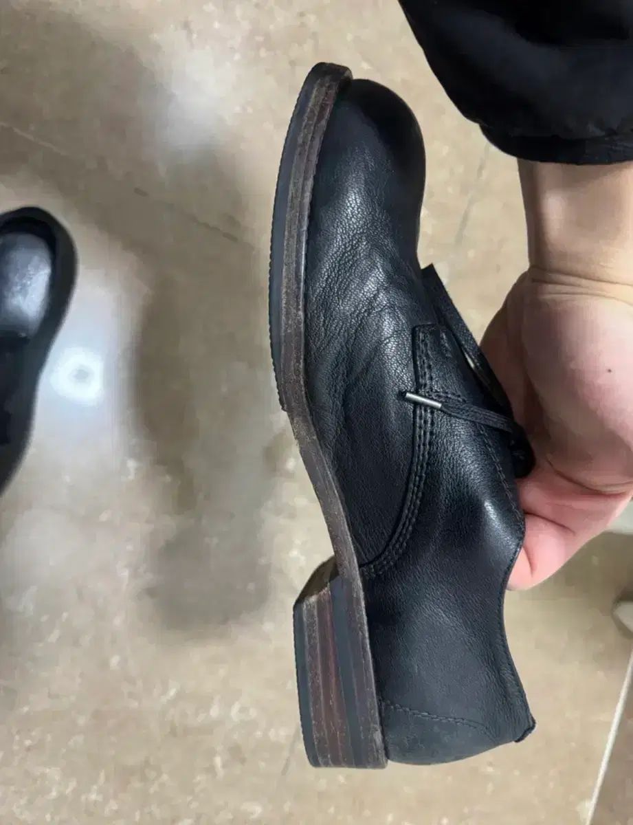  3 POLYTERU THE B ドビ ブラウン ソール ローファー ブーツ 革靴