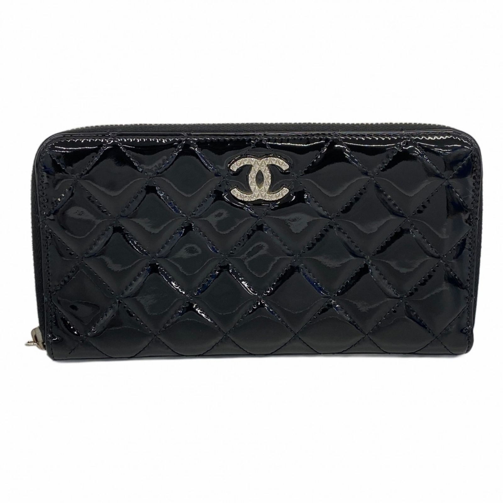 シャネル(Chanel) シャネル 長財布 ブリリアント パテントレザー 