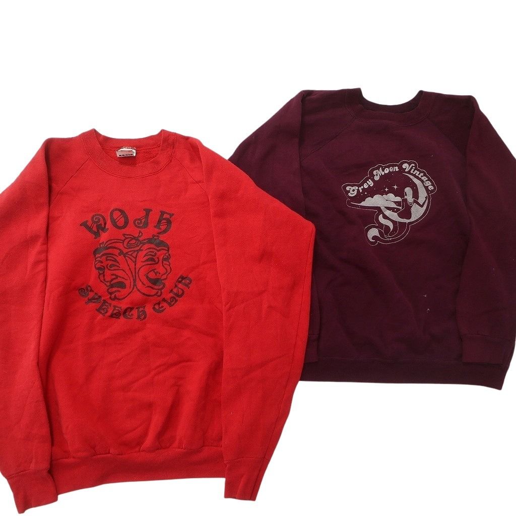 US 古着　長袖　まとめ売り 古着卸 まとめ売り USA製 スウェット 8枚セット (メンズ XL
