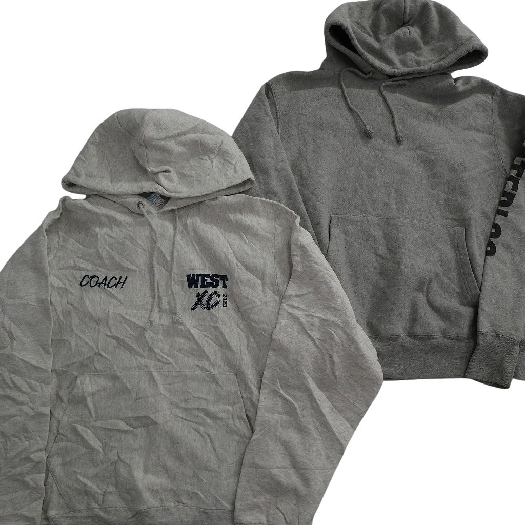 古着卸 チャンピオン Champion リバースウィーブ スウェット セット メンズ M L フーディー アーチロゴ 古着 ND 0940 トレーナー スウェット トップス メンズ