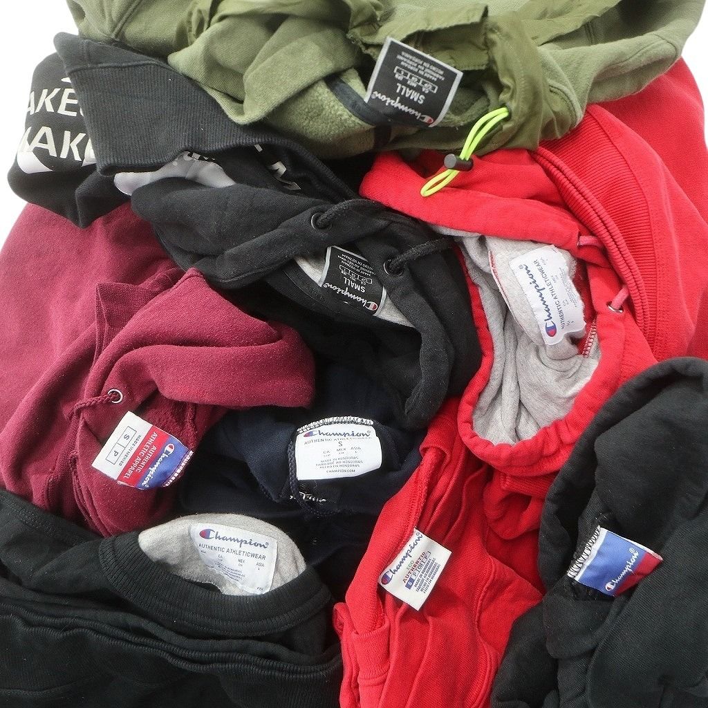 古着卸 チャンピオン Champion スウェット セット メンズ S フルジップ フーディー アーチロゴ 古着 ND 0942 家庭洗濯可 抜け感