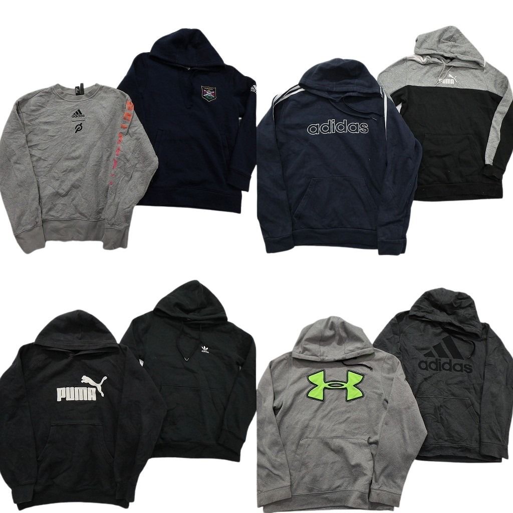 古着卸 まとめ売り スポーツブランドMIX スウェット 8枚セット 販売