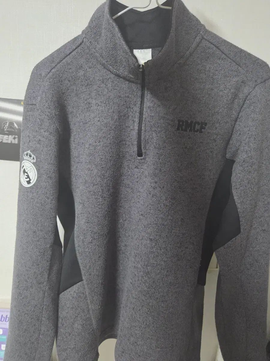 ルマドリード スウェットハーフ ジップアップ