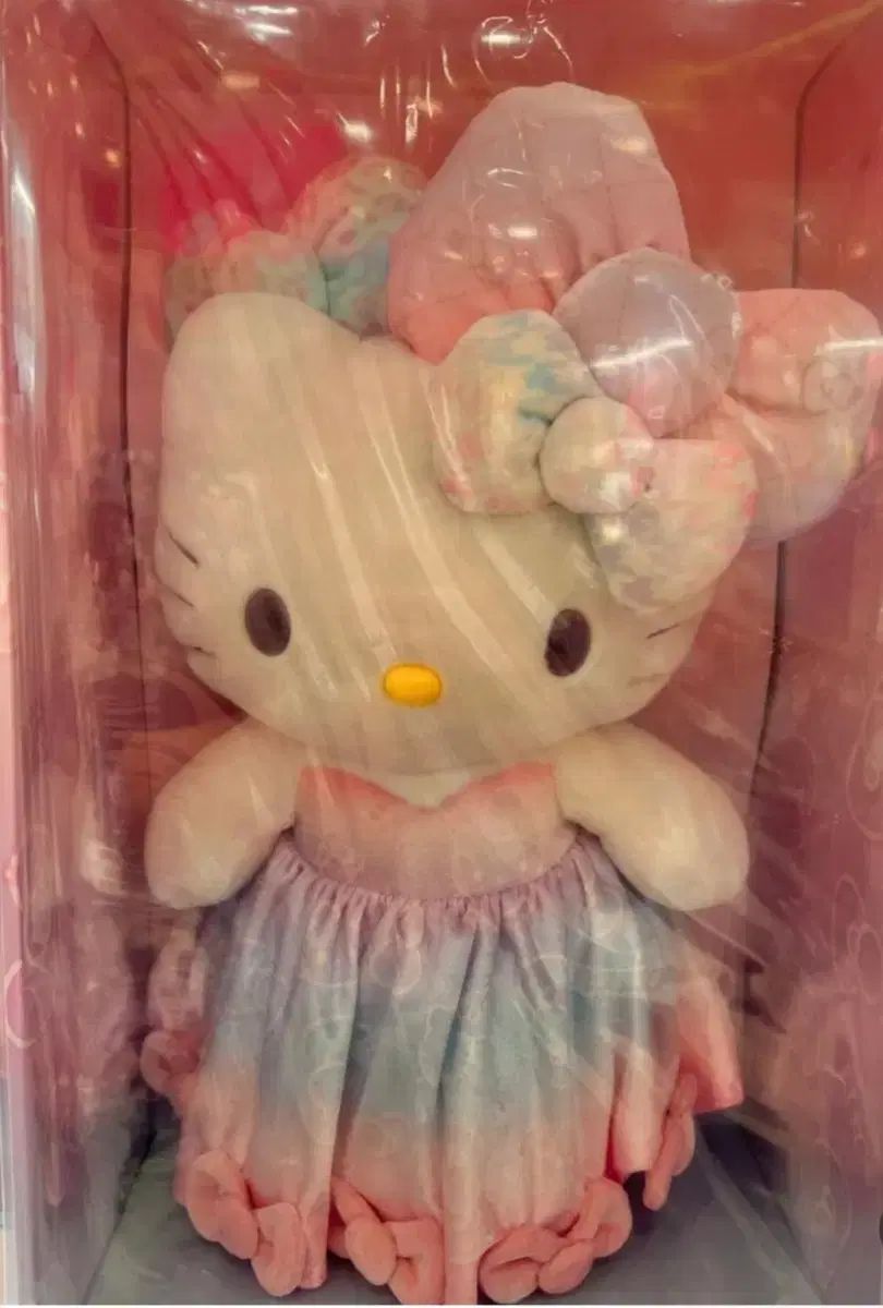 ハローキティ リボンズ Birthday モデル オーバーサイズ ぬいぐるみ