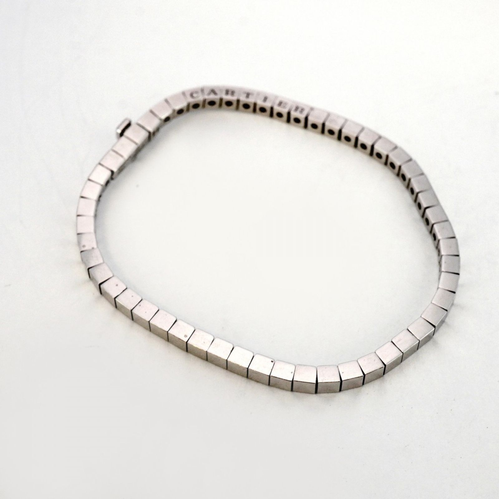 カルティエ Cartier ブレスレット ラニエール 18 KWG ホワイトゴールドレディース