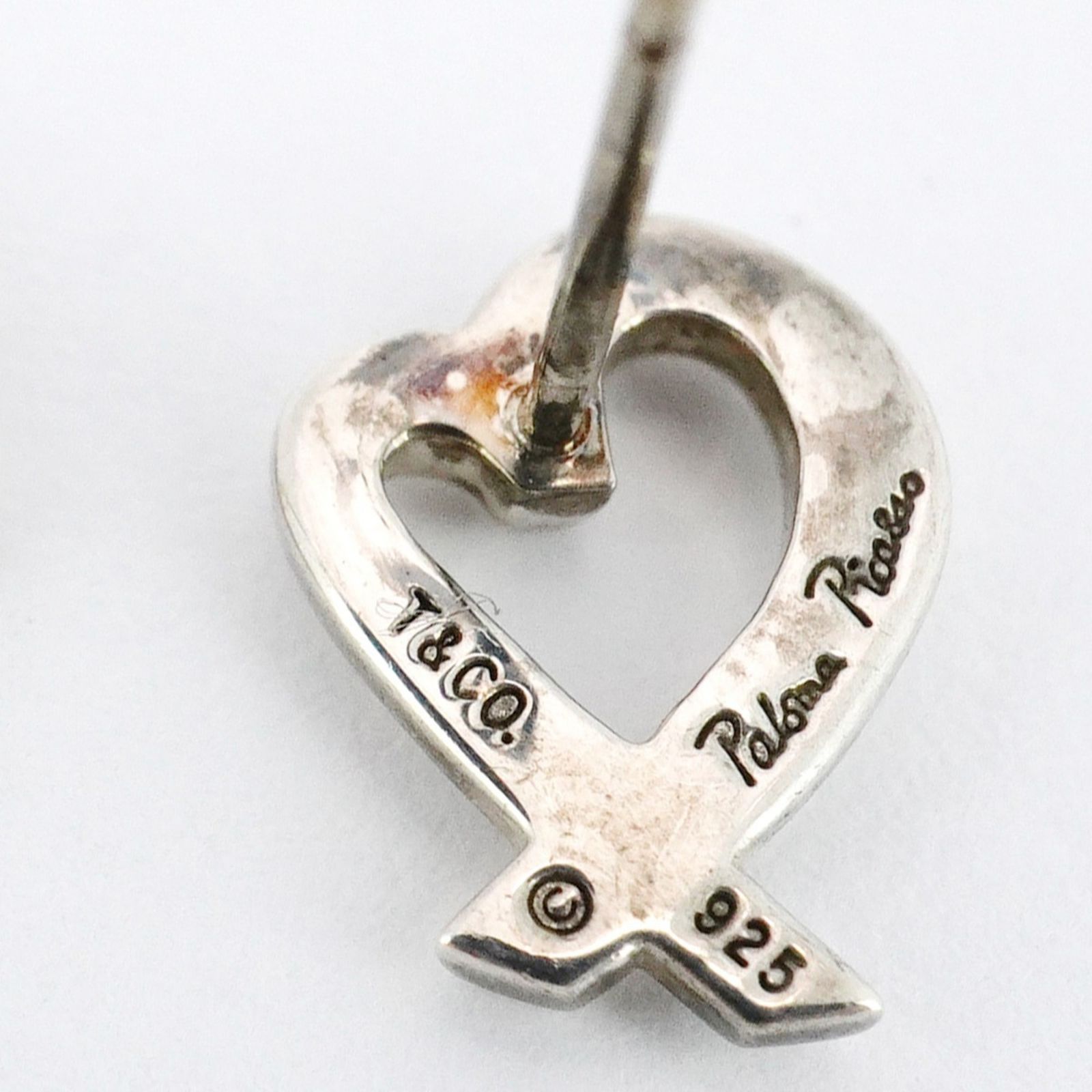 ティファニー(Tiffany) ティファニー ピアス ラビングハート シルバー