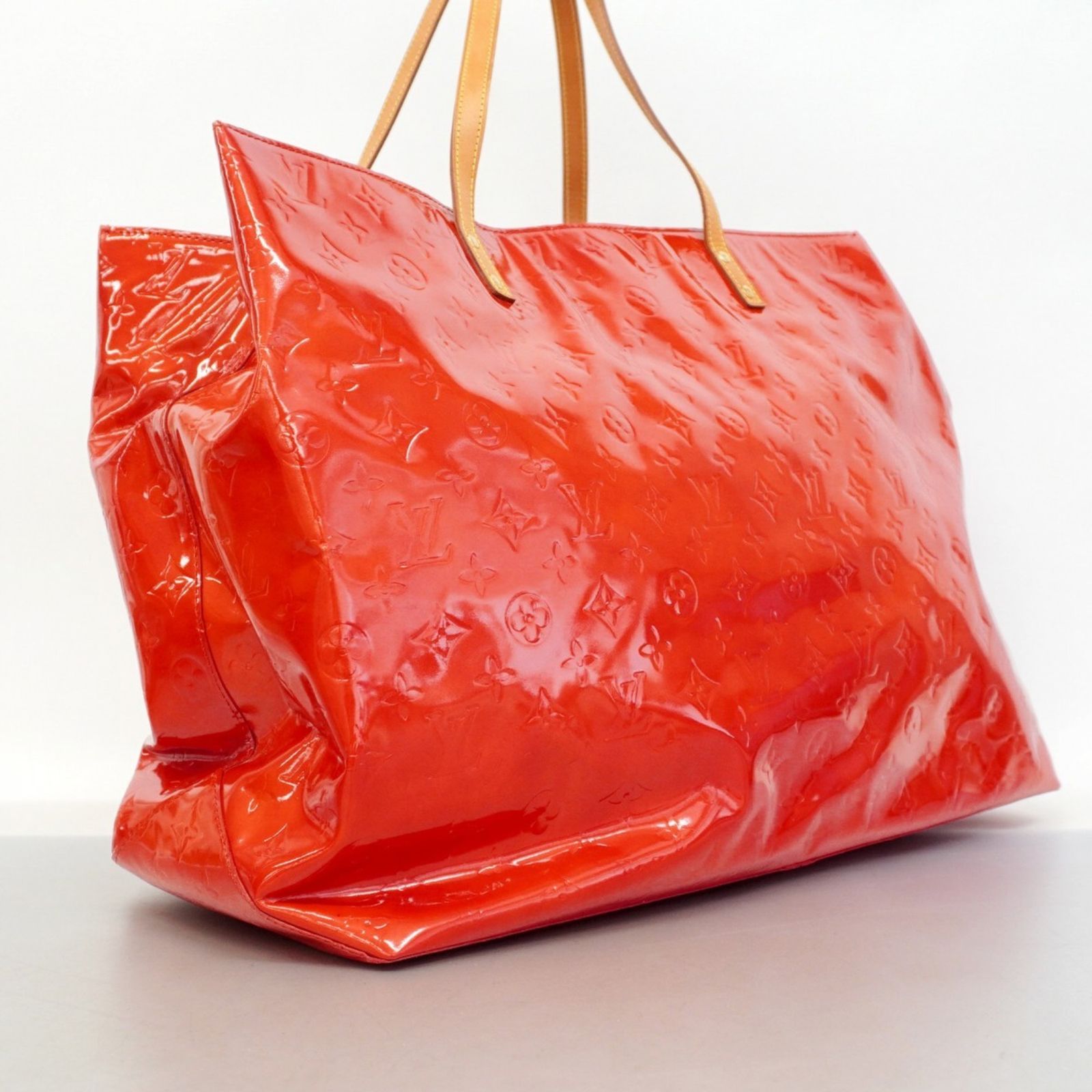 ルイ ヴィトン Louis Vuitton トートバッグ ヴェルニ リードGM ルージュ M 91084 ルージュレディース