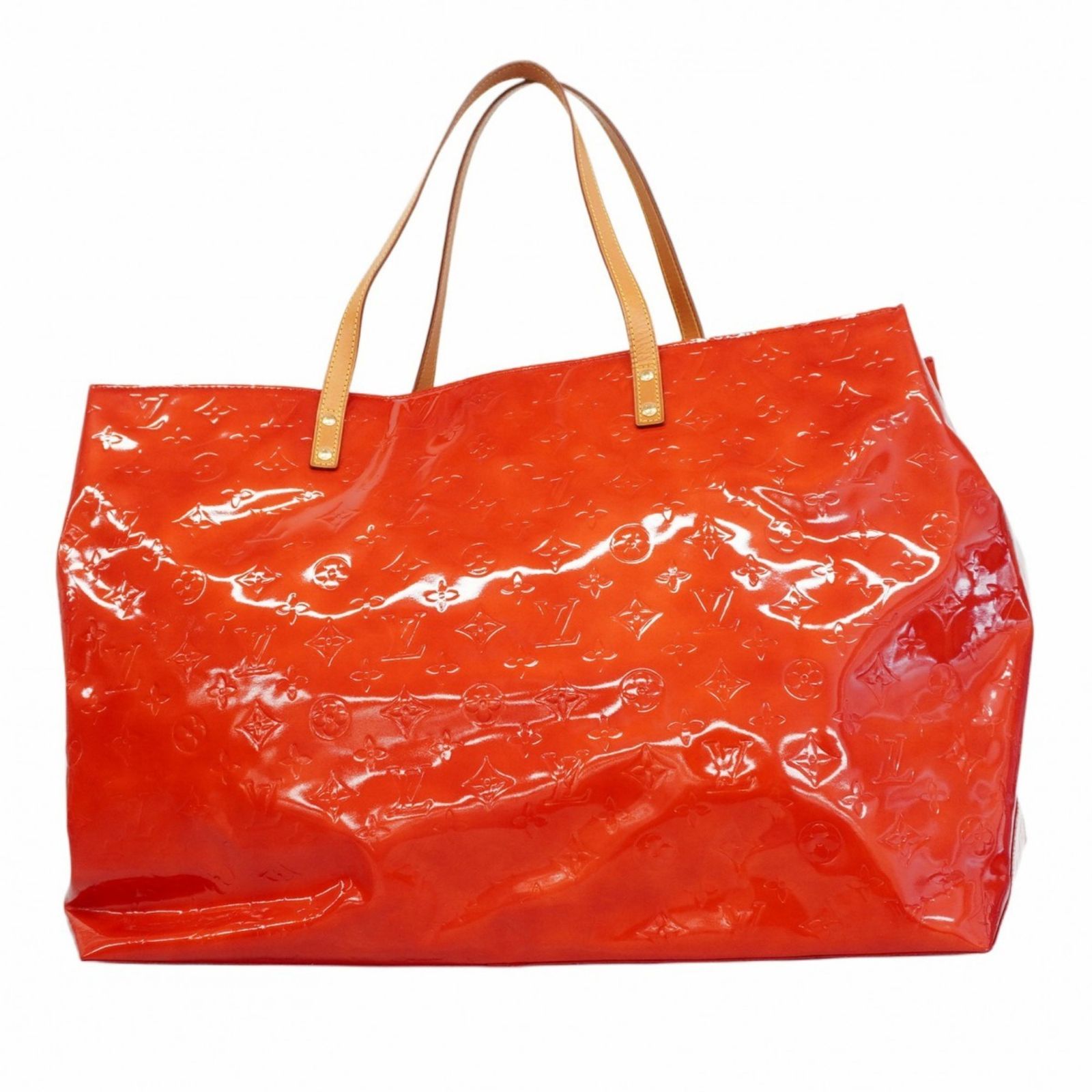 ルイ ヴィトン Louis Vuitton トートバッグ ヴェルニ リードGM ルージュ M 91084 ルージュレディース