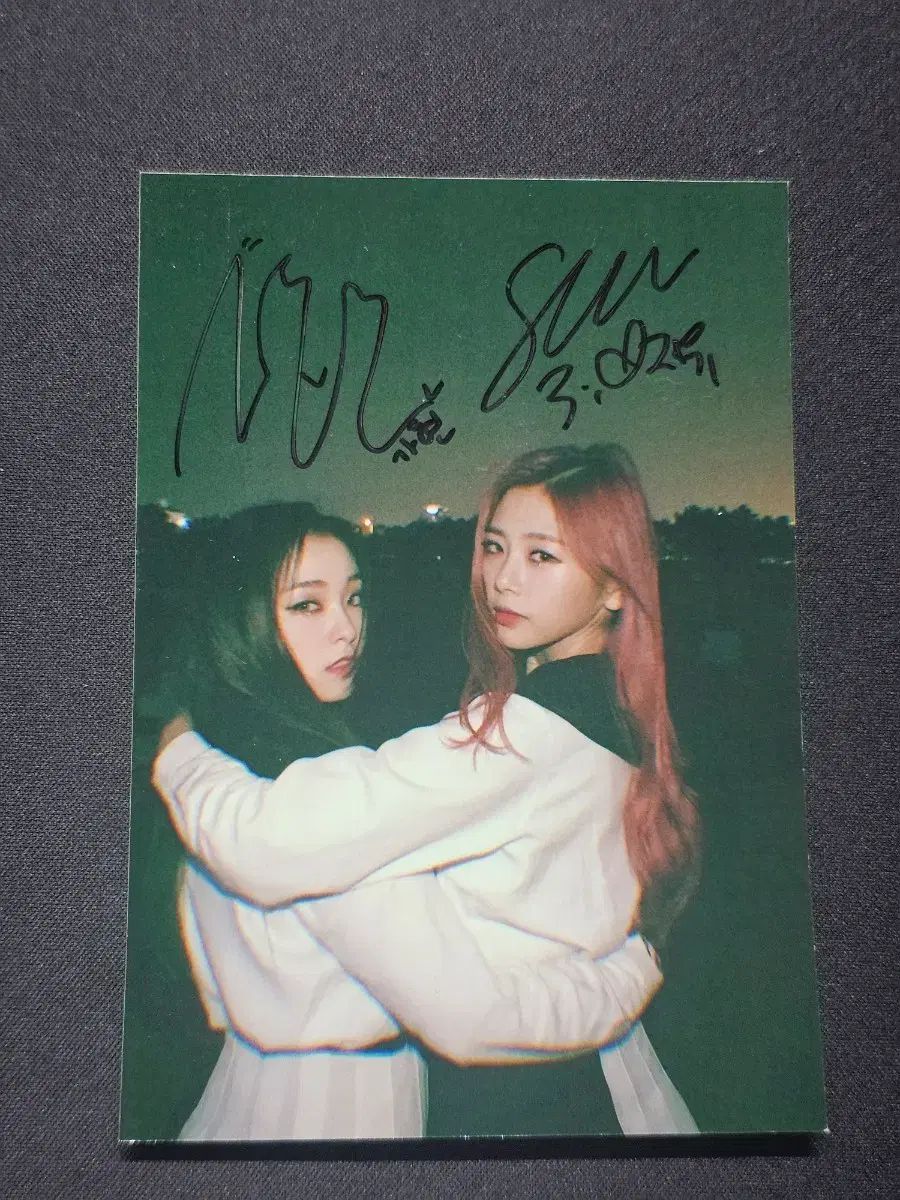 DREAMCATCHER ドリームキャッチャー 가현 지유 サイン入りプリント写真