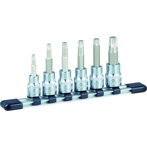 ＴＯＮＥ　トルクスソケットセット（強力タイプホルダー付）　６ｐｃｓ